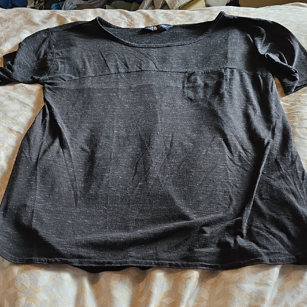 The North Face Gray Boxy Short Sleeve T-Shirt